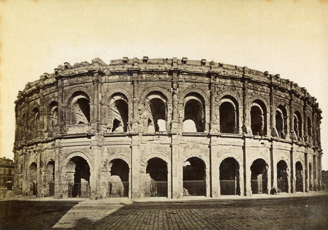 Anfiteatro romano, Nimes, Francia, finales del siglo XIX o principios del siglo XX de Unbekannt