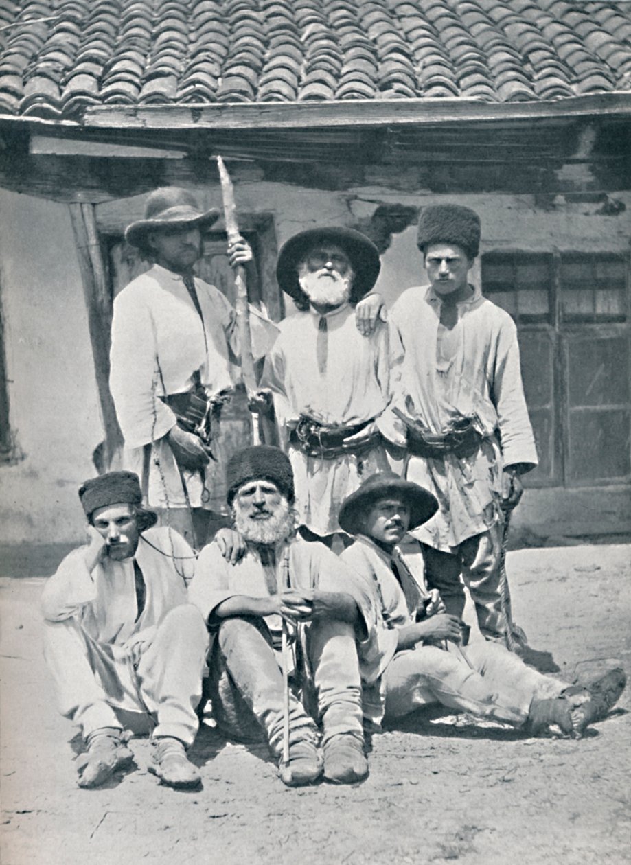 Campesinos rumanos, 1912 de Unbekannt
