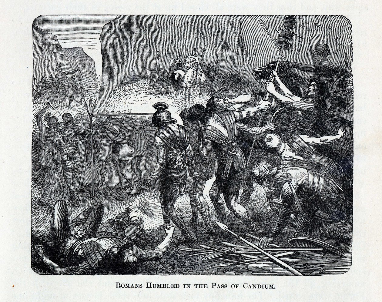 Romanos humillados en el Paso de Caudium, 1882 de Unbekannt