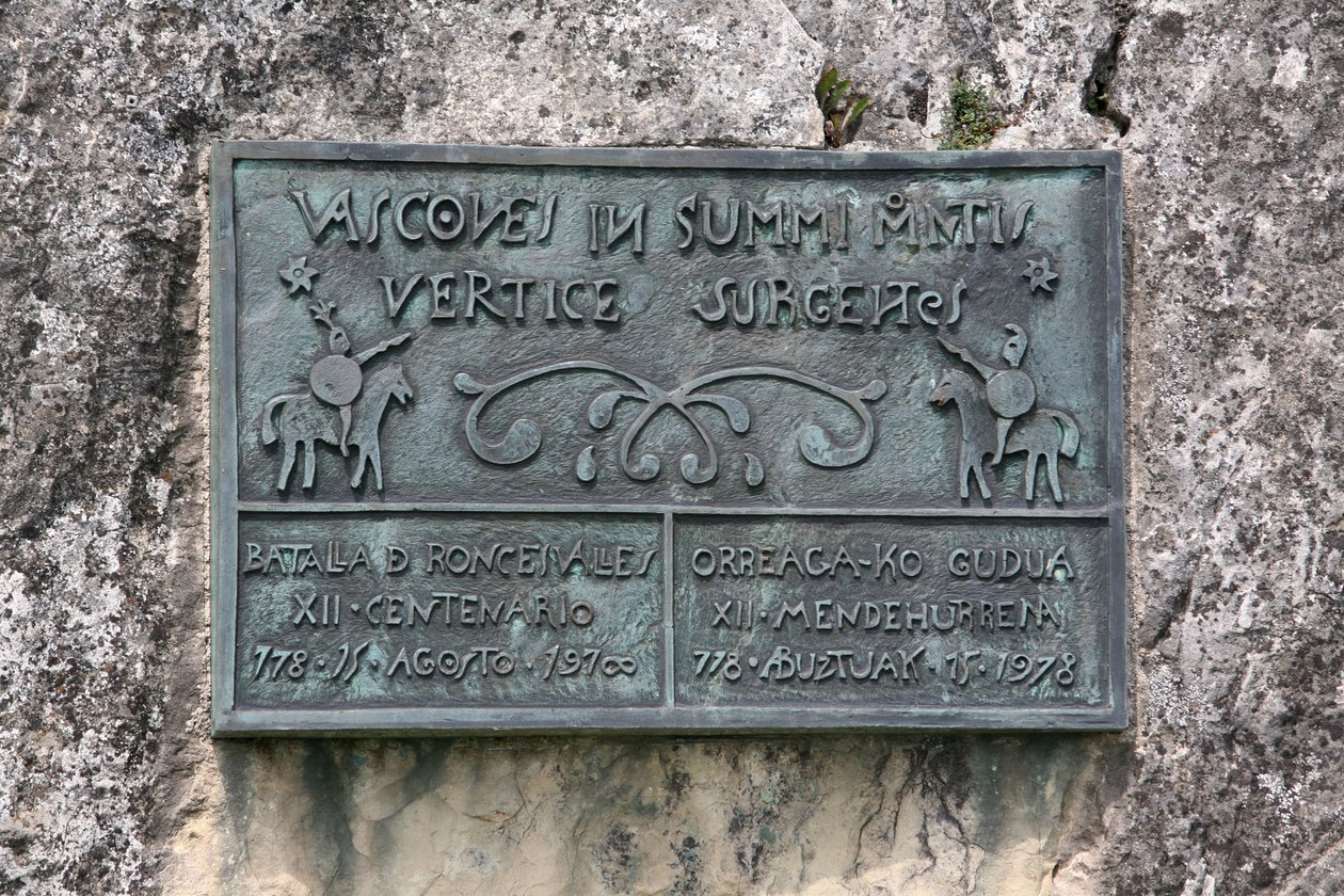 Monumento a la batalla de Roncesvalles, Roncesvalles, España de Unbekannt