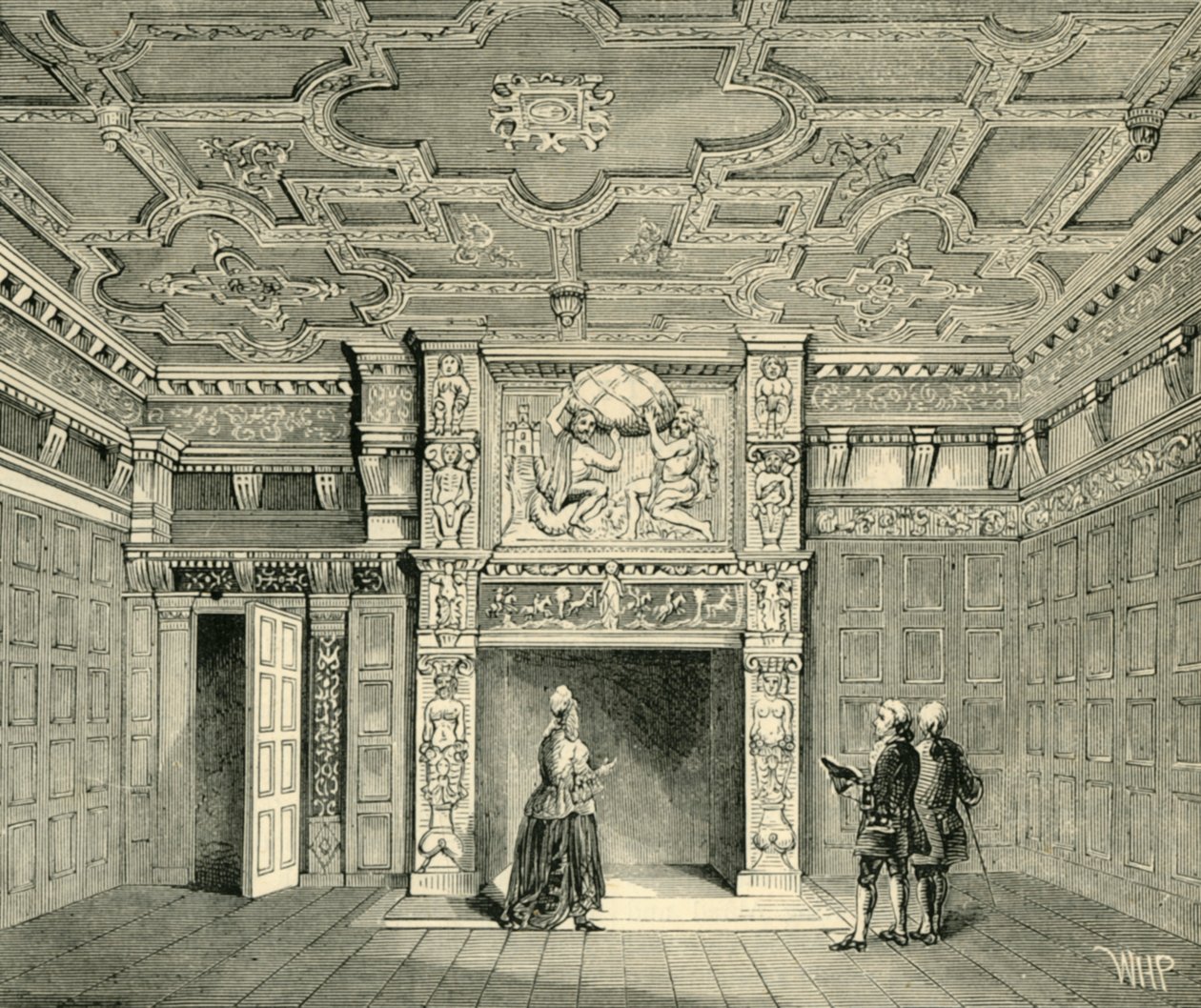 Habitación en la casa de Sir Paul Pindar, c1872 de Unbekannt