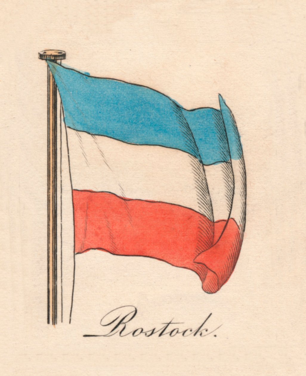 Rostock, 1838 de Unbekannt