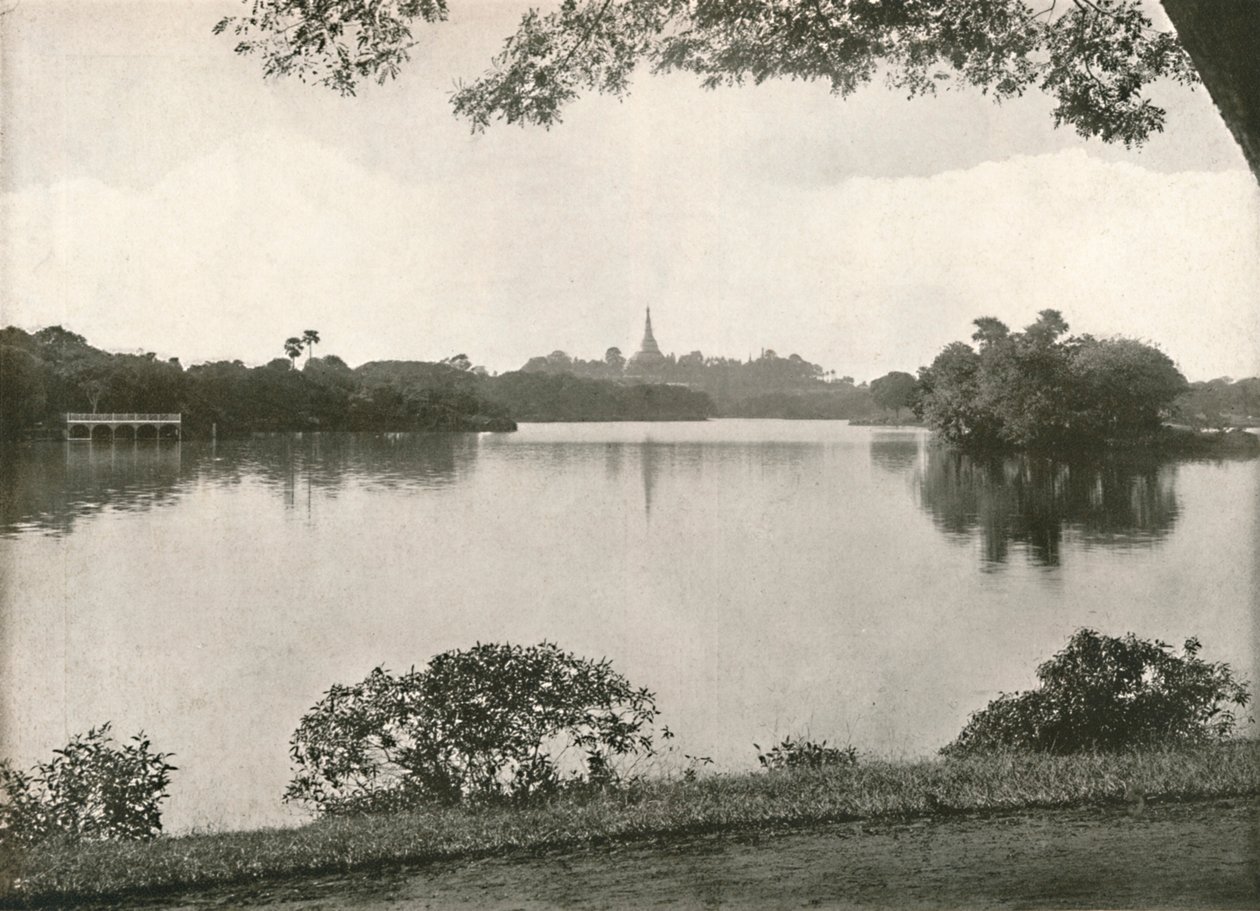 Lagos Reales, Rangún, 1900 de Unbekannt