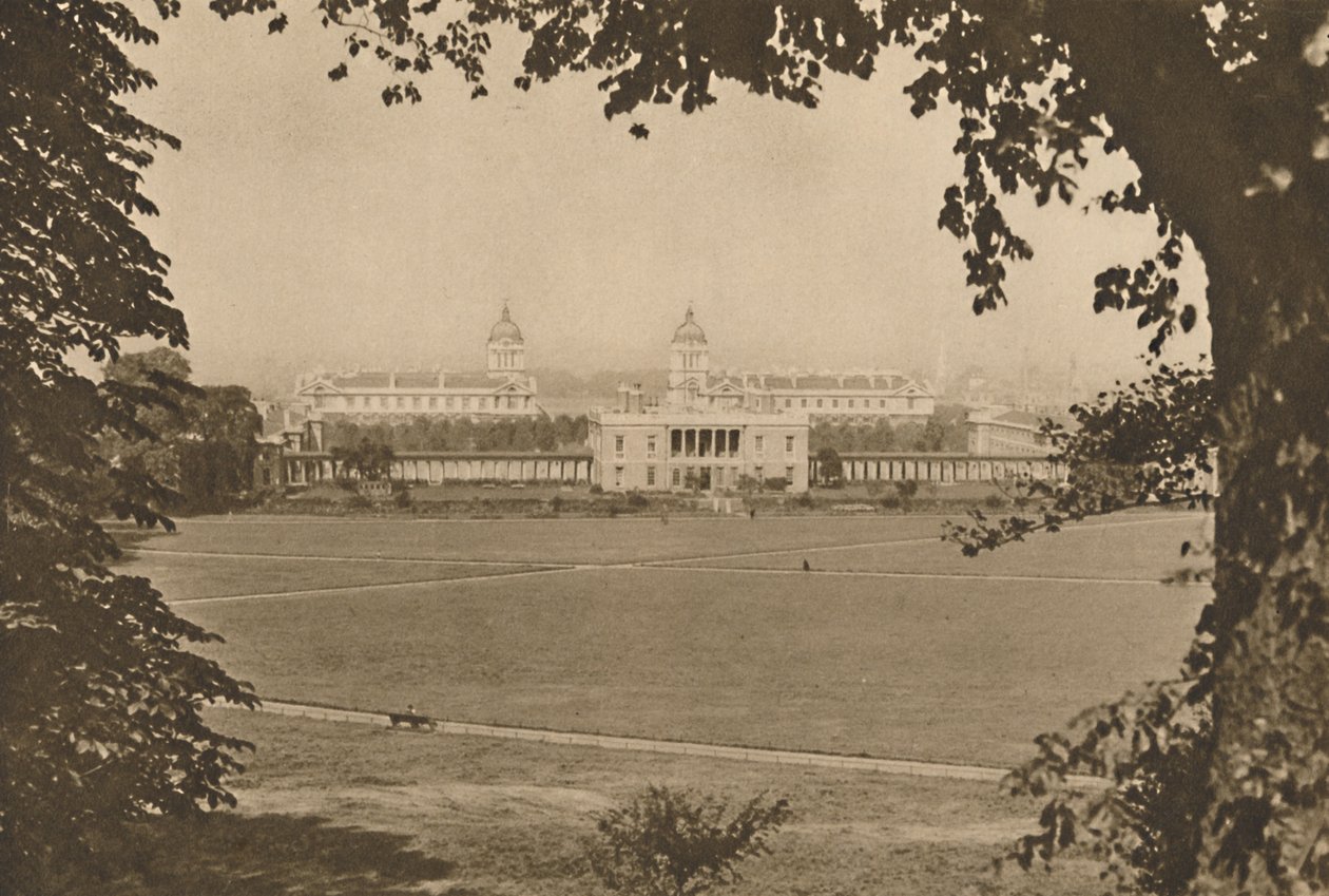 Real Colegio Naval en Greenwich, Antiguo Hospital para Marineros Discapacitados, c1935 de Unbekannt