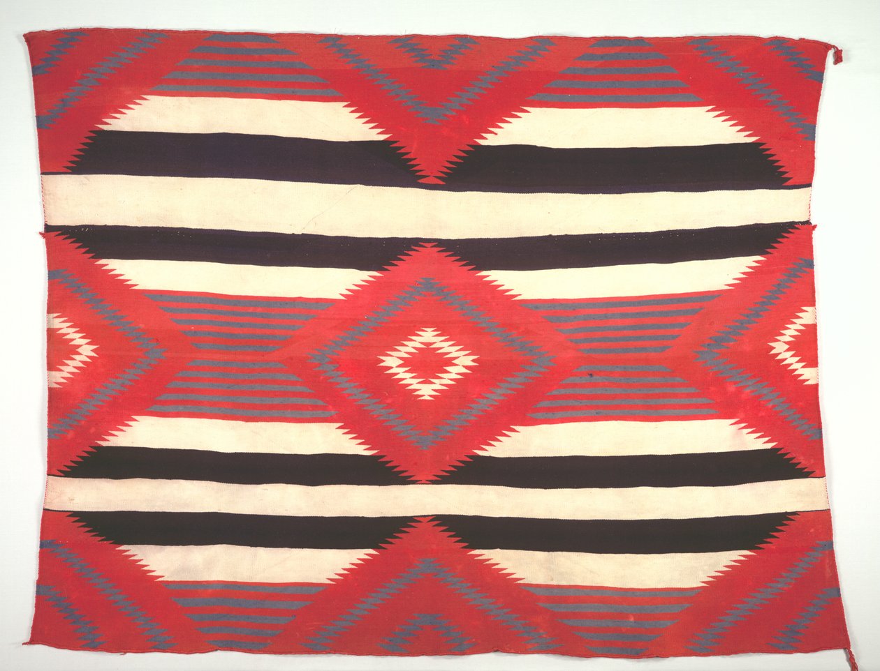 Estilo de manta de jefe de tercera fase, tejido de Germantown, c. 1890-1910 de Unbekannt