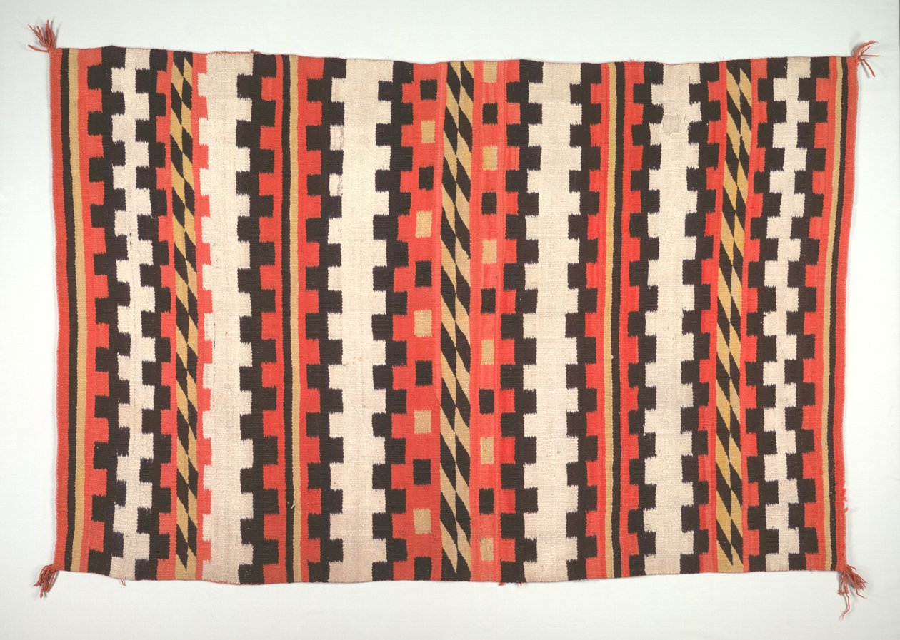 Estilo de manta de banda de alfombra, c. 1895-1910 de Unbekannt