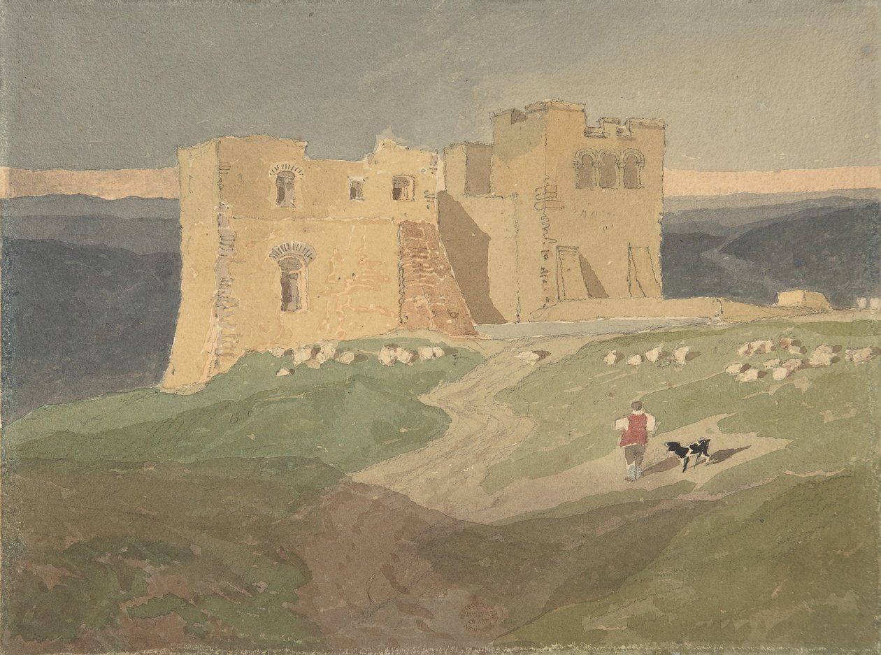 Castillo en Ruinas, 1802-42 de Unbekannt