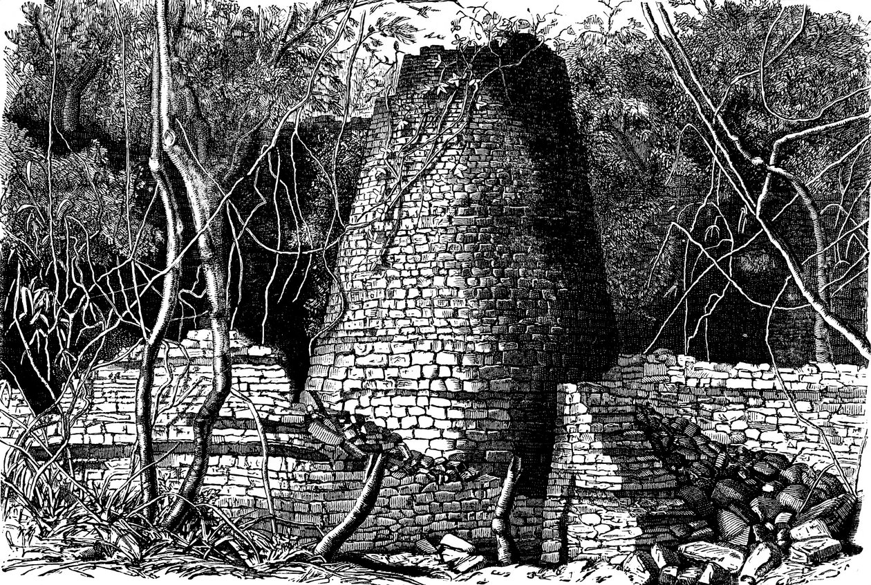 Ruinas del Gran Zimbabue, África, 1892 de Unbekannt