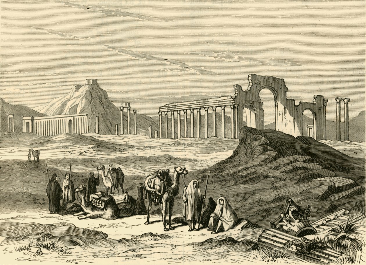 Ruinas de Palmira, 1890 de Unbekannt