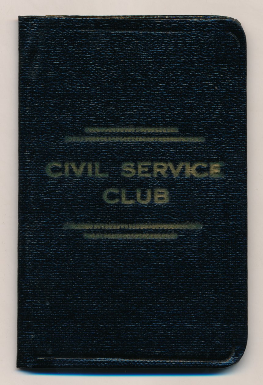 Reglas del Club del Servicio Civil, c. 1953 de Unbekannt