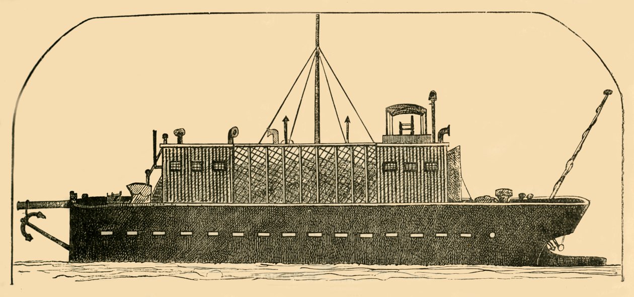 Barco de convictos ruso, 1881 de Unbekannt