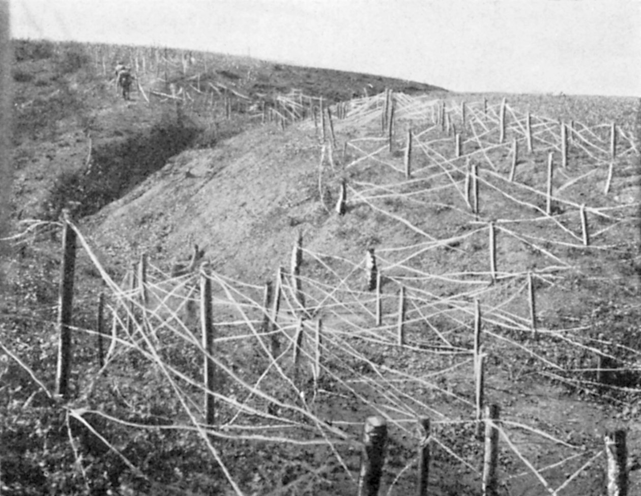 Enredos de alambre de púas rusos, Guerra Ruso-Japonesa de Unbekannt