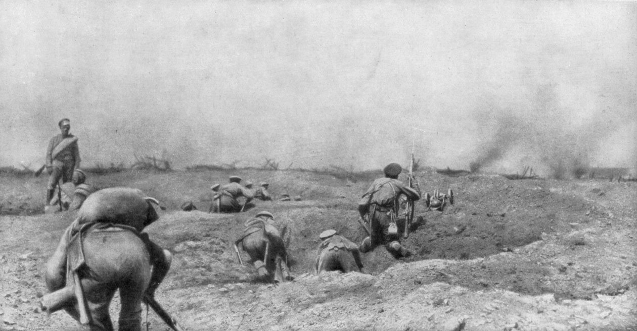 Ofensiva rusa, Dzike Lani, Ternopil, Ucrania, Primera Guerra Mundial, 1 de julio de 1917 de Unbekannt