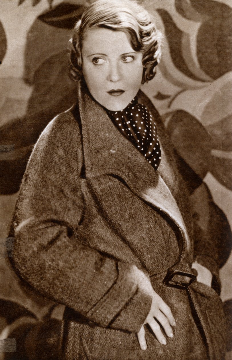 Ruth Chatterton, actriz estadounidense, 1933 de Unbekannt