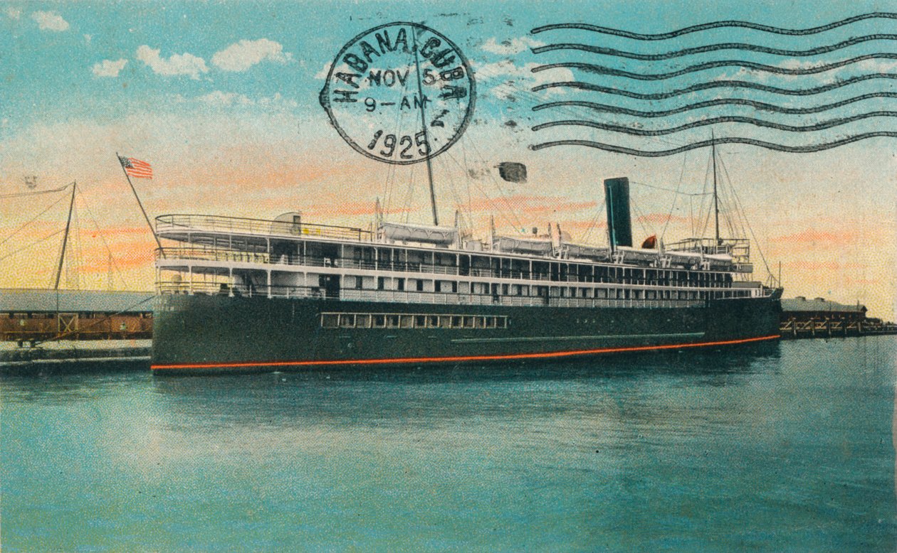 SS Cuba, Key West, Florida, c1925 de Unbekannt