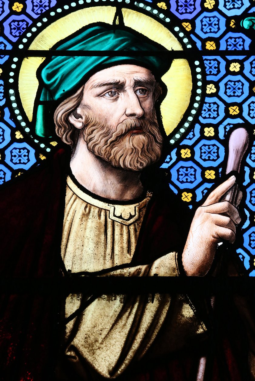 Iglesia del Sagrado Corazón. Vidriera. Jesse de Unbekannt