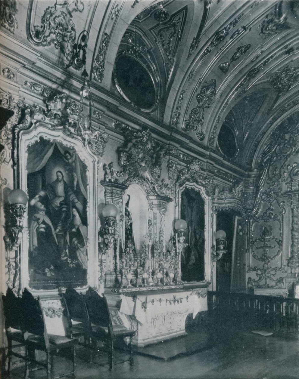 Sacristía de la Iglesia del Carmo, Río de Janeiro, c1943 de Unbekannt