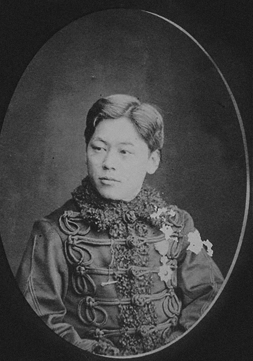 Sagen Ishizuka 1850-1909 a la edad de 26 años de Unbekannt