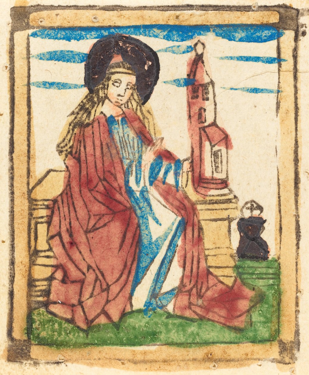 Santa Bárbara, 1460-1470 de Unbekannt