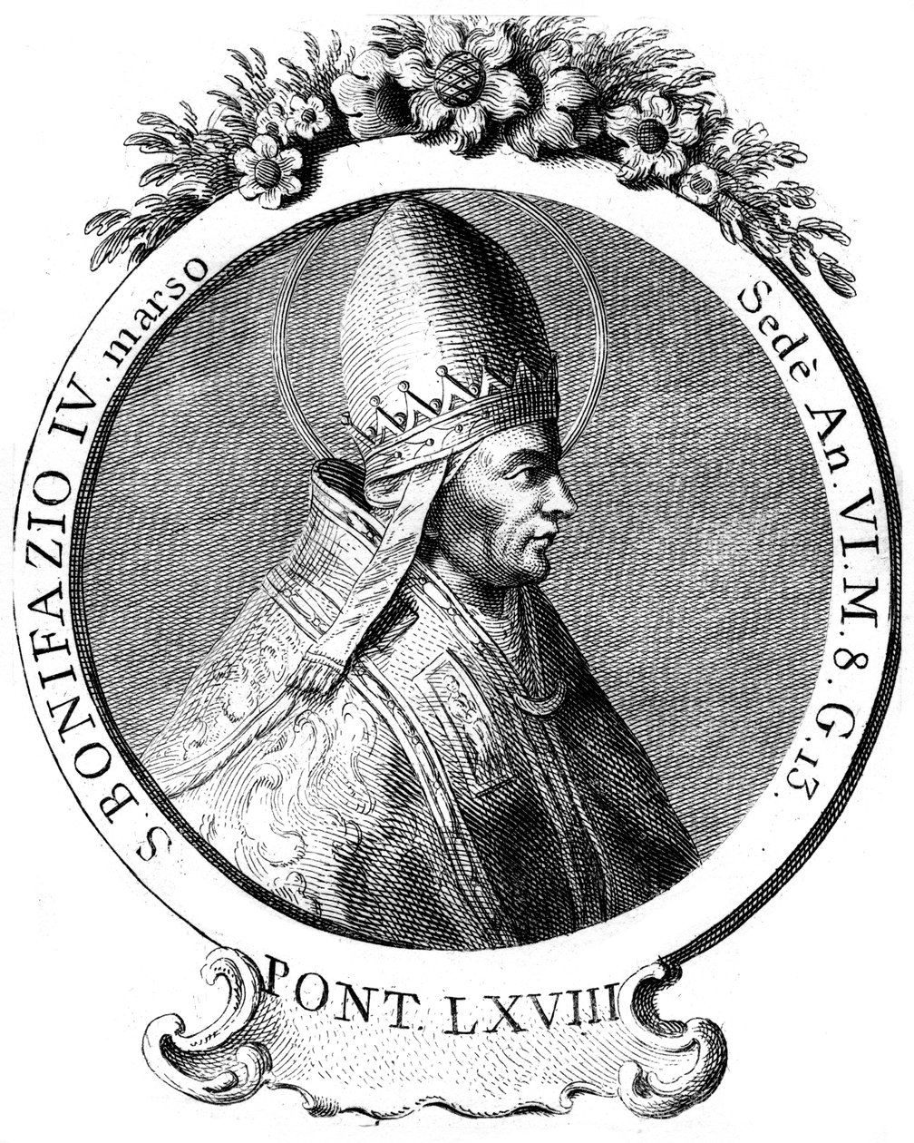 San Bonifacio IV, Papa de la Iglesia Católica de Unbekannt