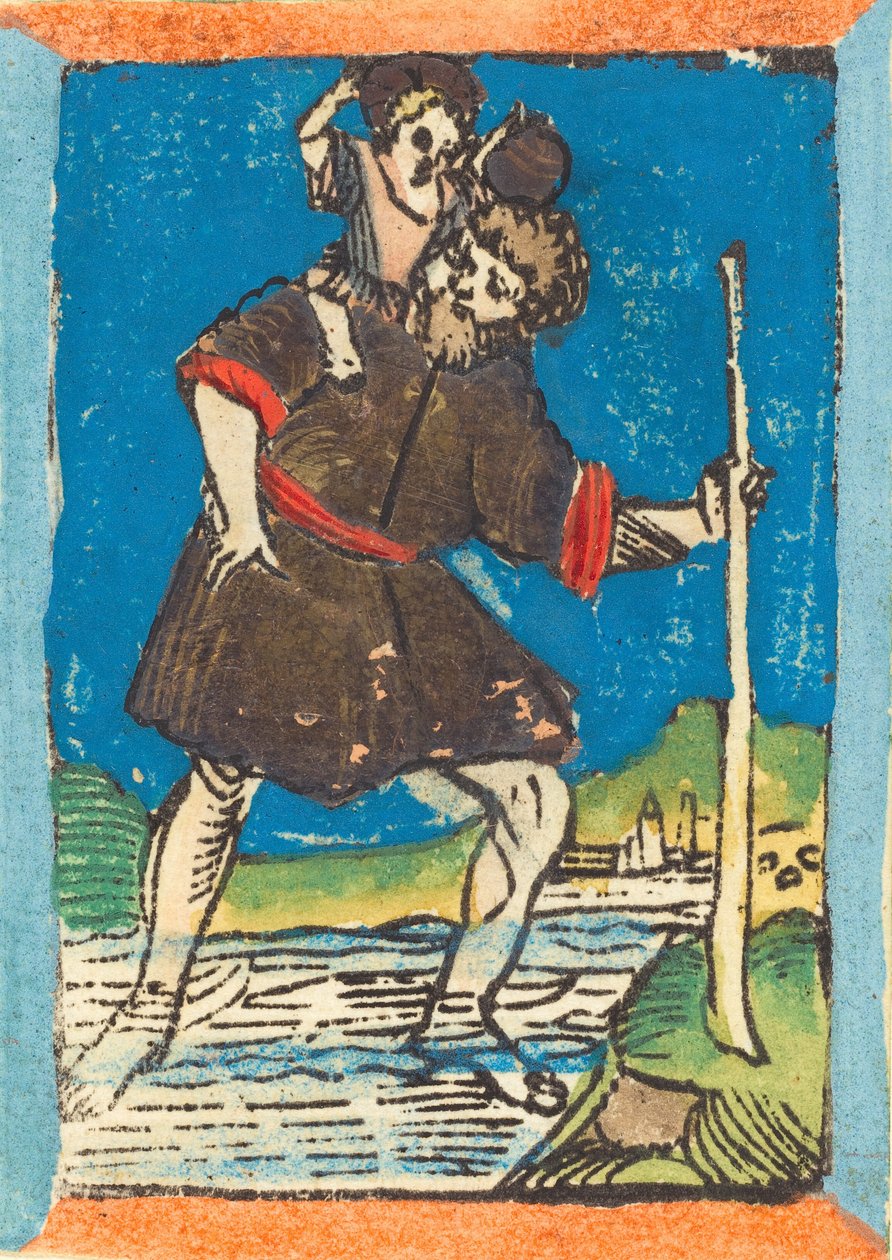 San Cristóbal, c. 1480 de Unbekannt