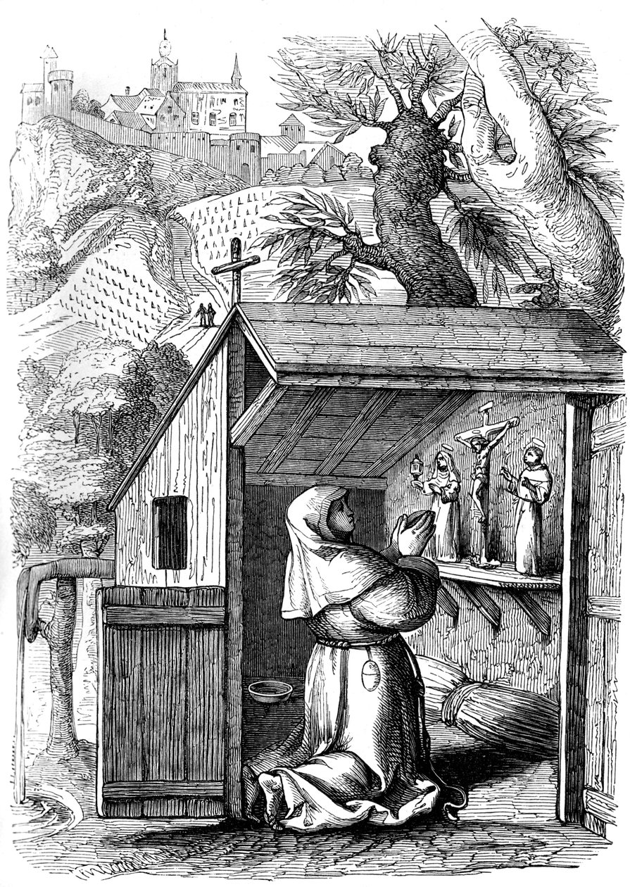 Santa Colette 1381-1447, siglo XVI, 1849 de Unbekannt