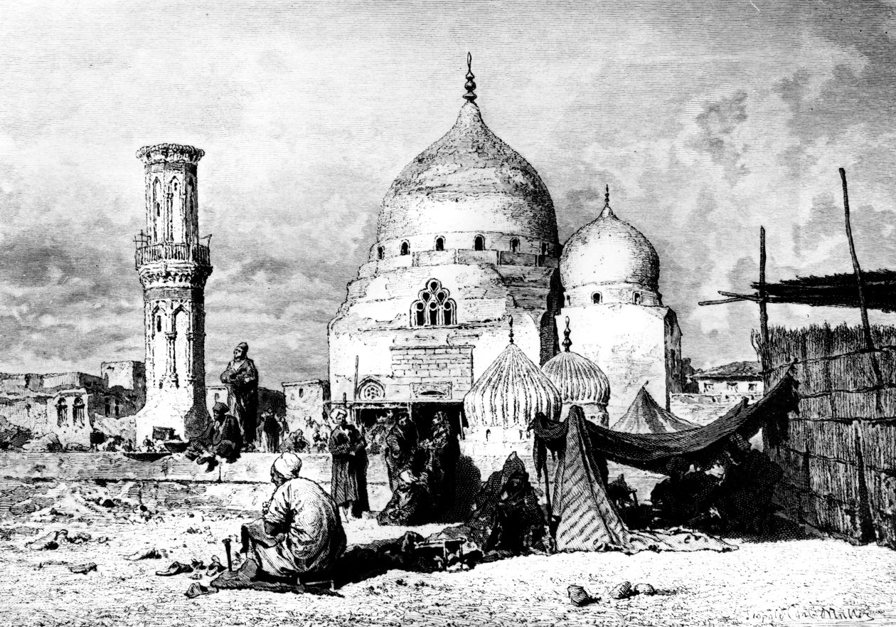 Mezquita de San Ibrahim, Dessouk, Egipto, 1880 de Unbekannt
