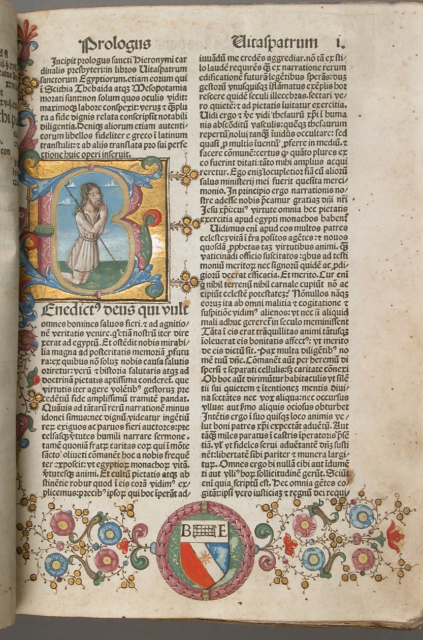 Vidas de los Padres de San Jerónimo, 1483 de Unbekannt