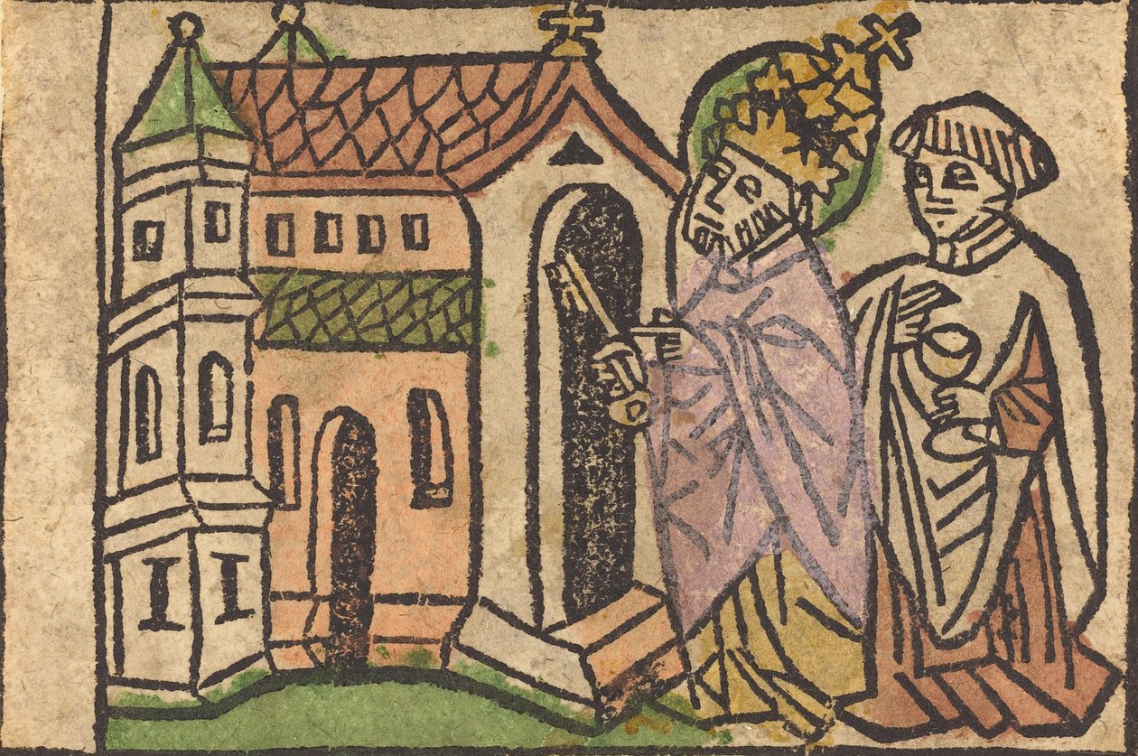 San Pedro como fundador de la Iglesia de Unbekannt