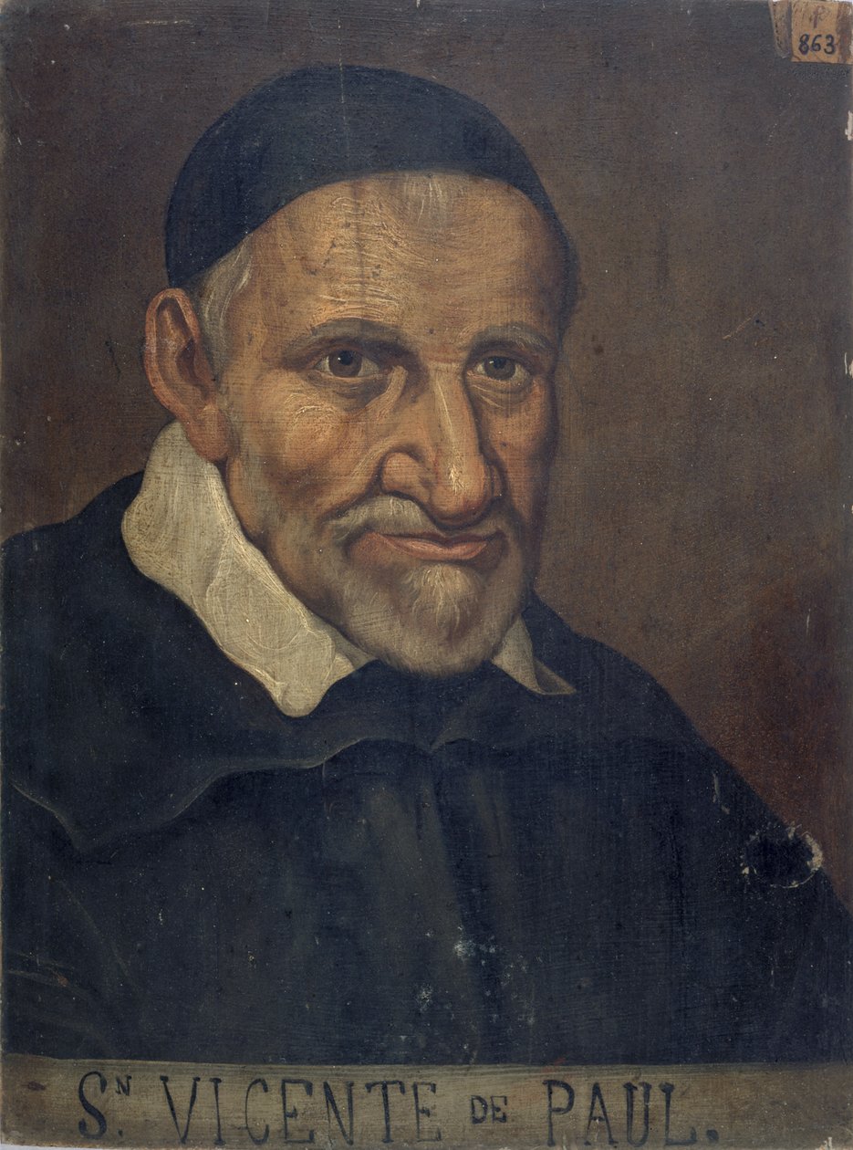 San Vicente de Paúl 1581-1660, c. 1660 de Unbekannt