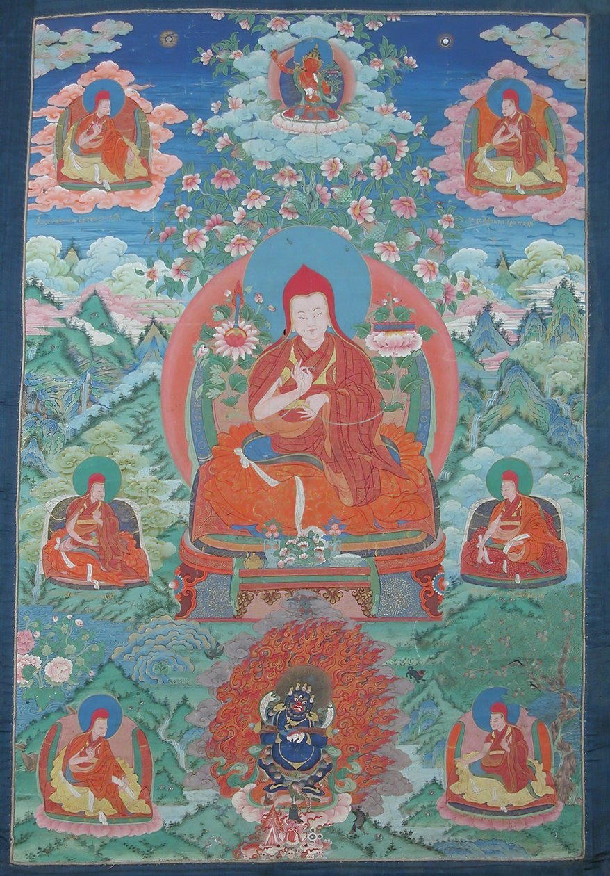 Sakya Pandita, siglo XVIII de Unbekannt