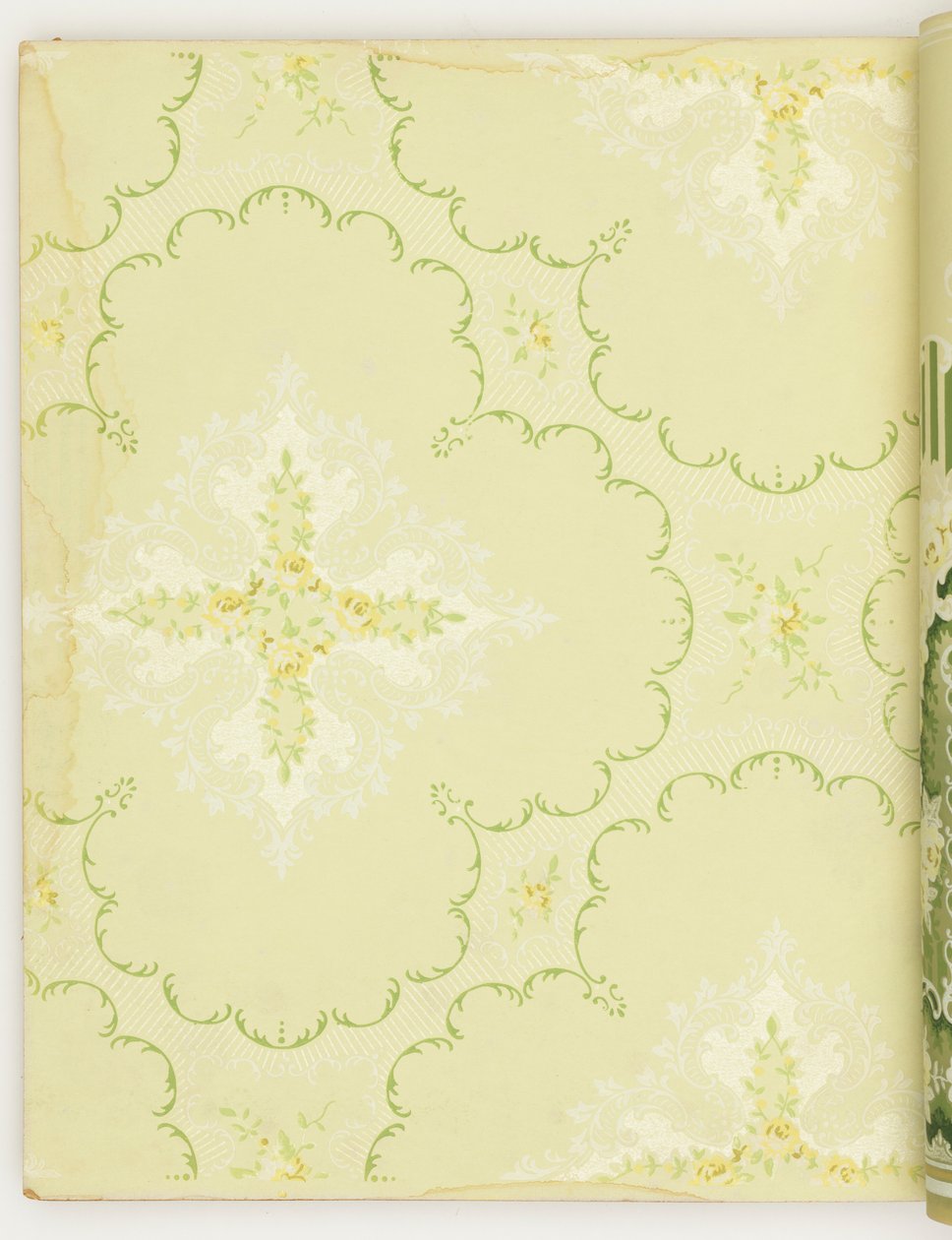 Libro de muestras, Papel pintado de premio Alfred Peats de Unbekannt