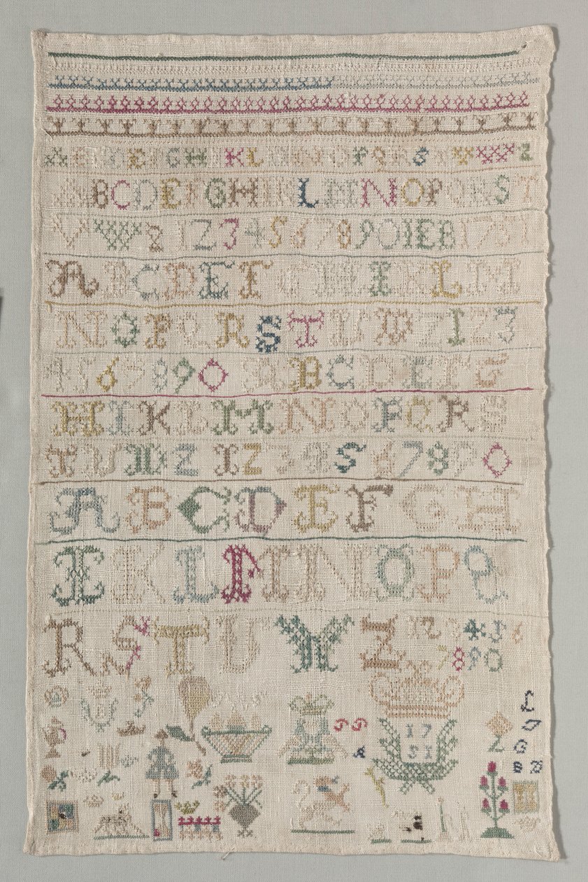 Muestrario, 1751 de Unbekannt