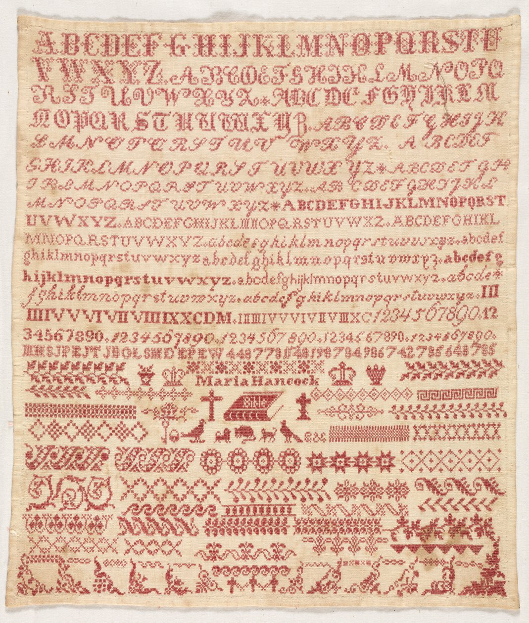 Muestrario, 1800s de Unbekannt