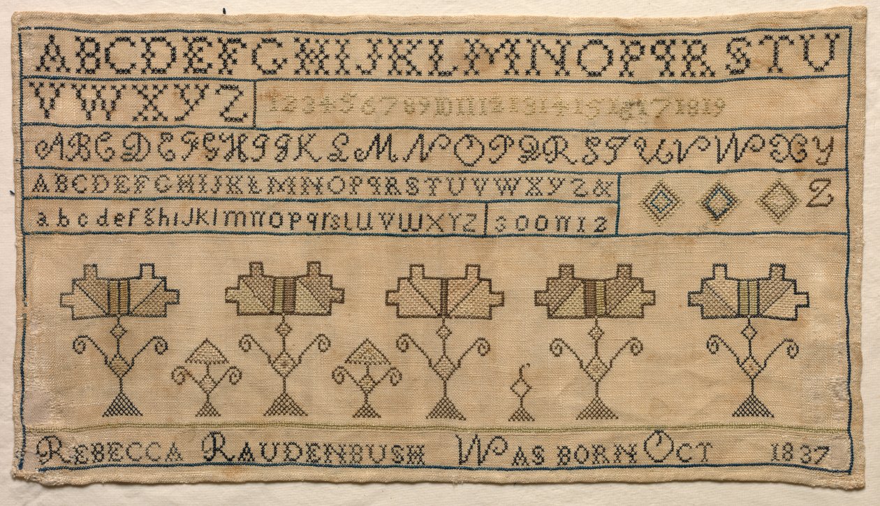 Muestrario, 1837 de Unbekannt