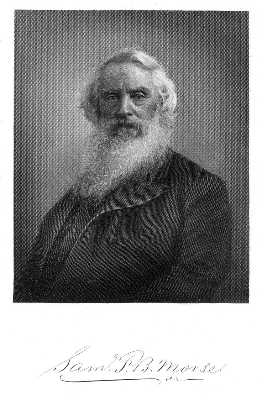Samuel Finley Breese Morse, artista e inventor estadounidense, 1896 de Unbekannt