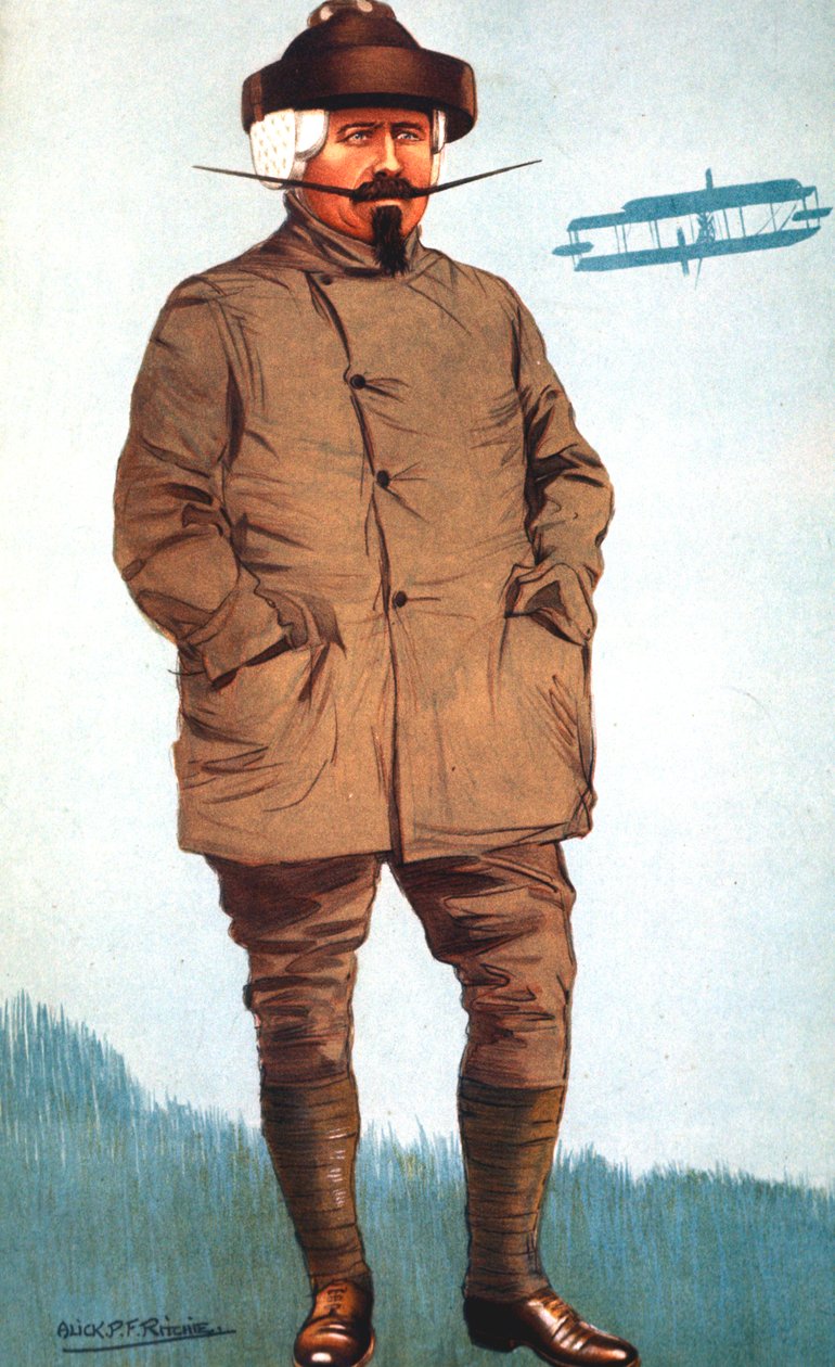 Samuel Franklin Cody 1862-1913, pionero de la aviación británico nacido en América de Unbekannt