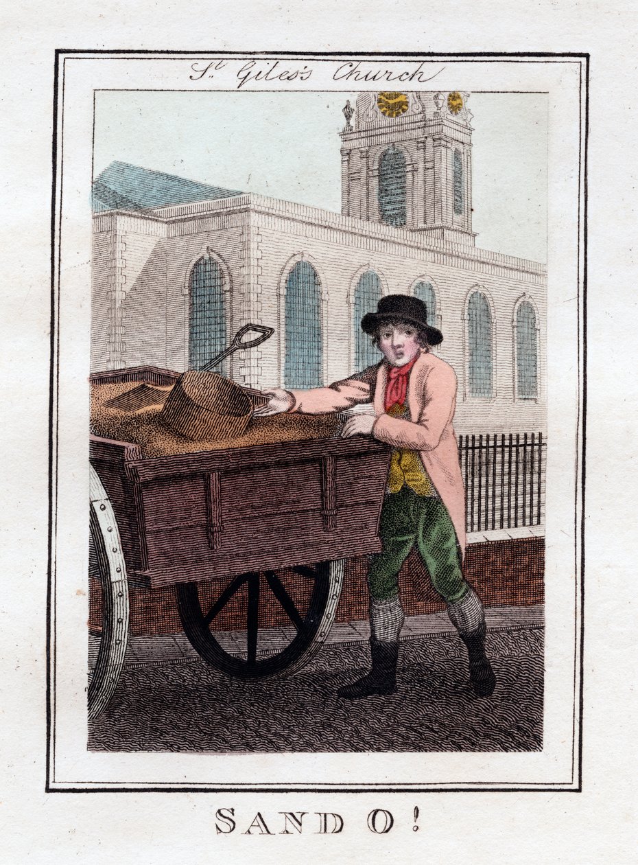 Sand O, Iglesia de San Giles, Londres, 1805 de Unbekannt
