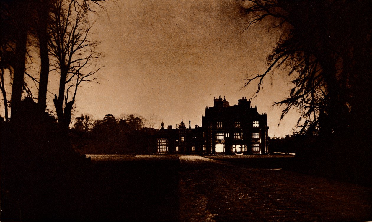 Casa Sandringham, Norfolk, la noche de la muerte del rey Jorge V, 1936 de Unbekannt
