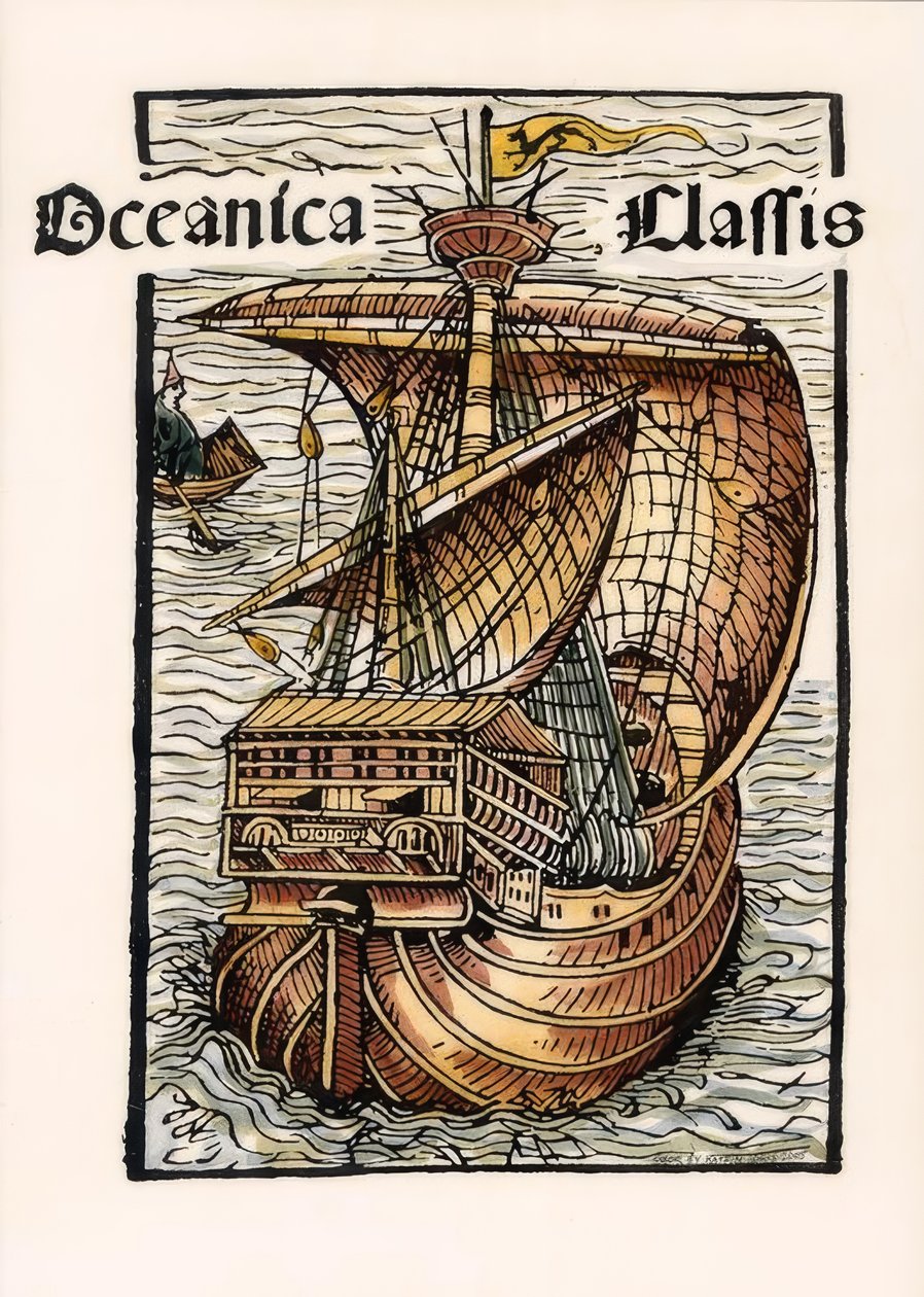 Santa María / de: Carta de Colón de Unbekannt