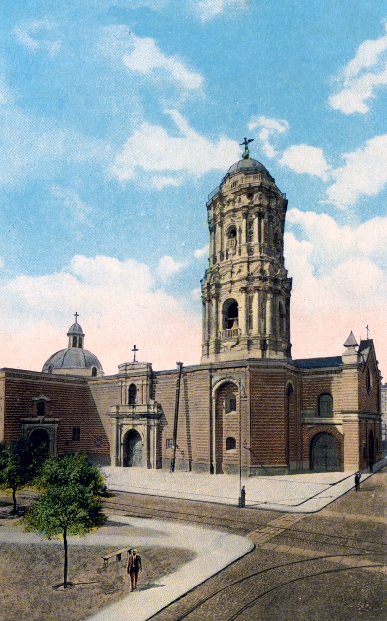 Iglesia y Monasterio de Santo Domingo, Lima, Perú, principios del siglo XX de Unbekannt