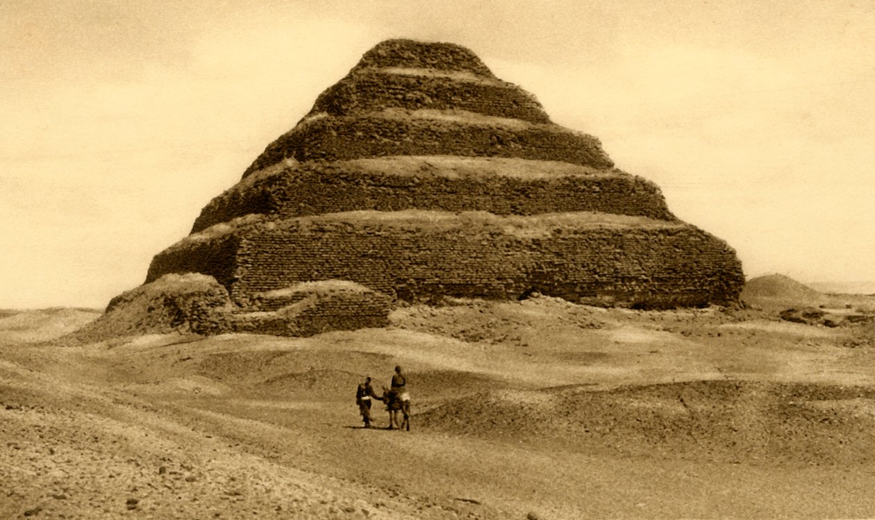 Saqqara - La Pirámide Escalonada de Unbekannt