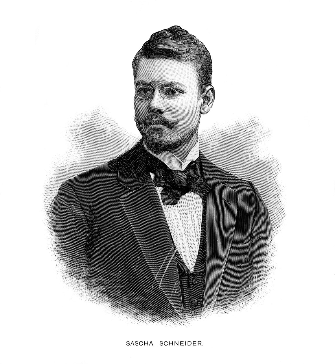 Sascha Schneider, pintor y grabador alemán, 1899 de Unbekannt