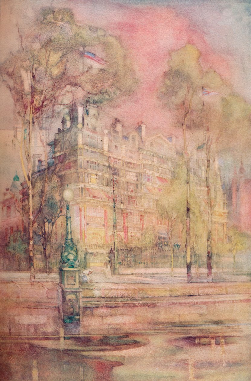 Hotel Savoy, Londres, c1905 de Unbekannt
