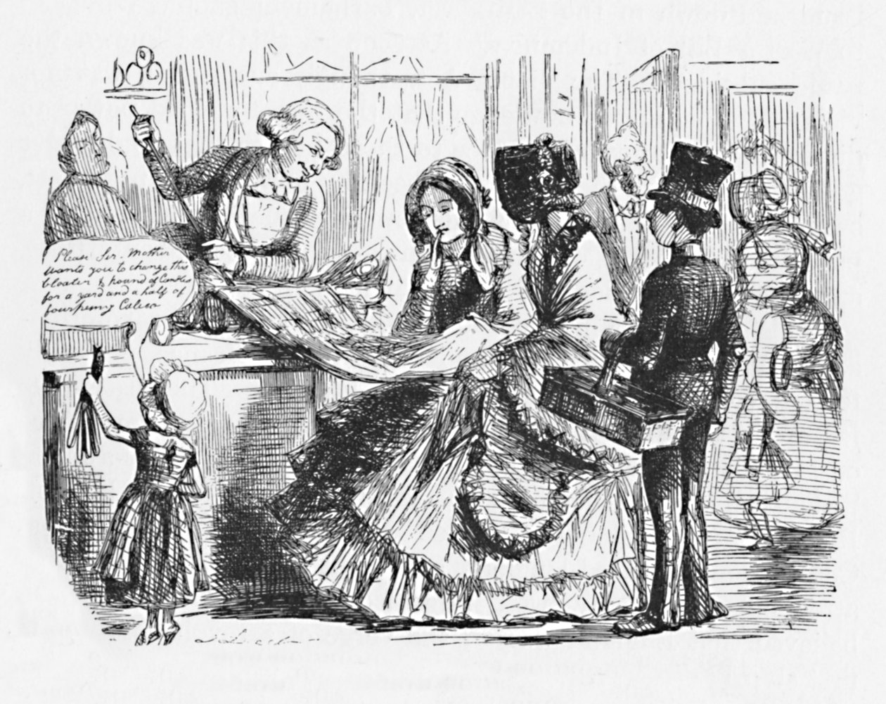 Escasez de moneda en 1847, c1850 de Unbekannt