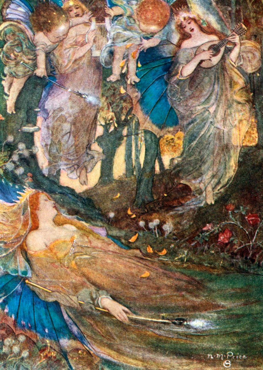 Escena de El sueño de una noche de verano de Shakespeare de Unbekannt