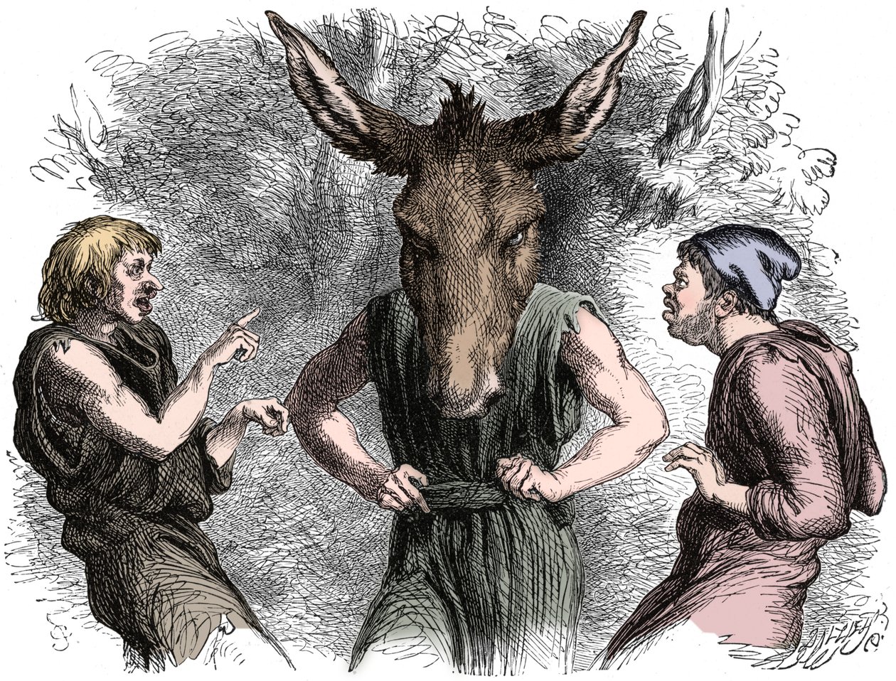 Escena de El sueño de una noche de verano de Shakespeare de Unbekannt