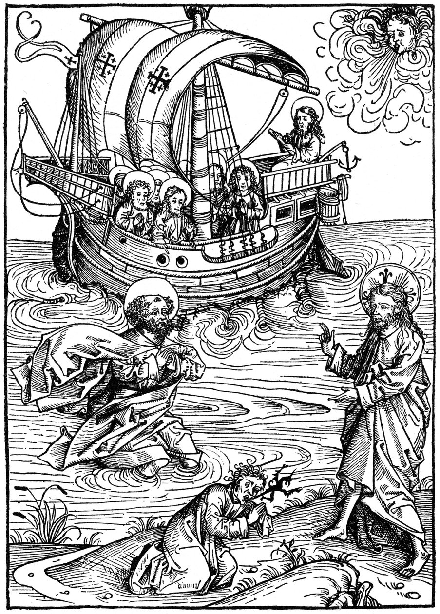 Escena del Schatzbehalter, 1491 1964 de Unbekannt