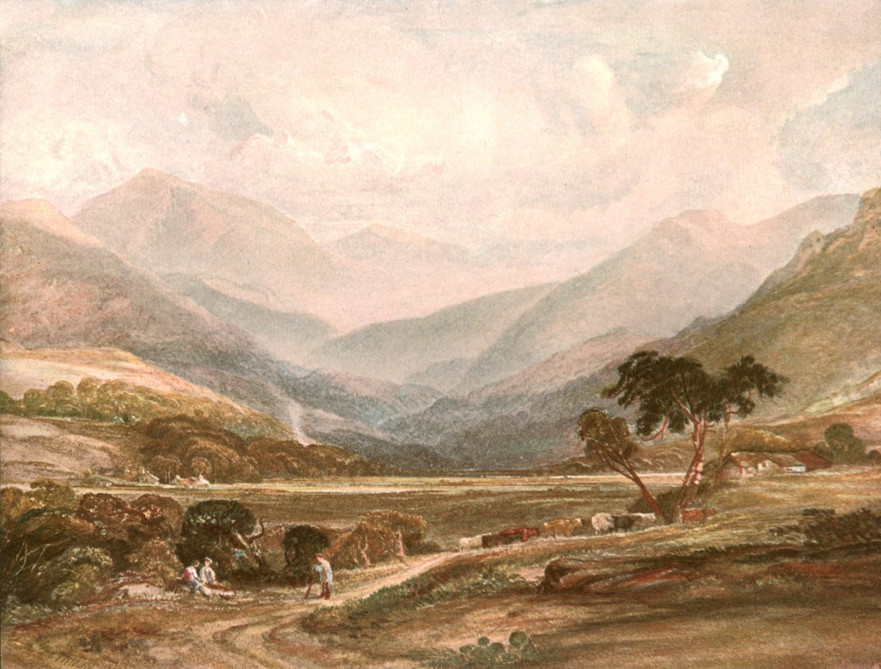 Escena en Glen Lochy de Unbekannt