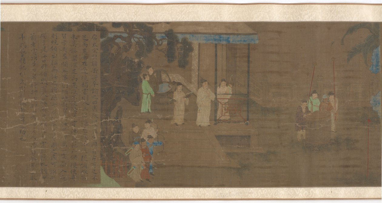 Escenas de las vidas de hombres famosos parte 2, dinastía Ming, siglo XVI-XVII de Unbekannt